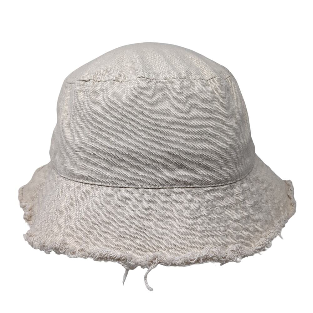 Divided By H&M Bucket Hat Solid Beige Large Casual Outdoor Blank